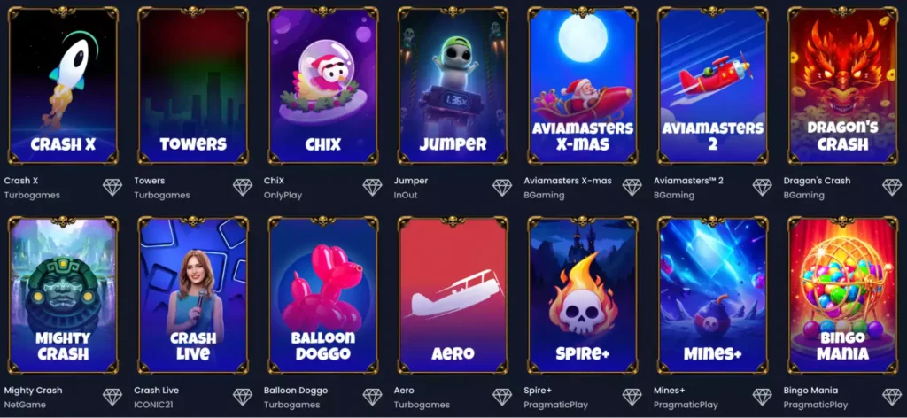 Crash Games at Booty Casino